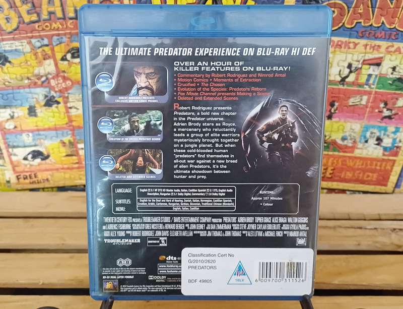Predators (Blu ray)