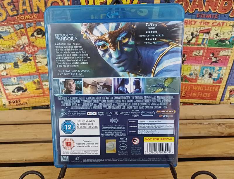 James Cameron's Avatar (Blu ray + DVD)