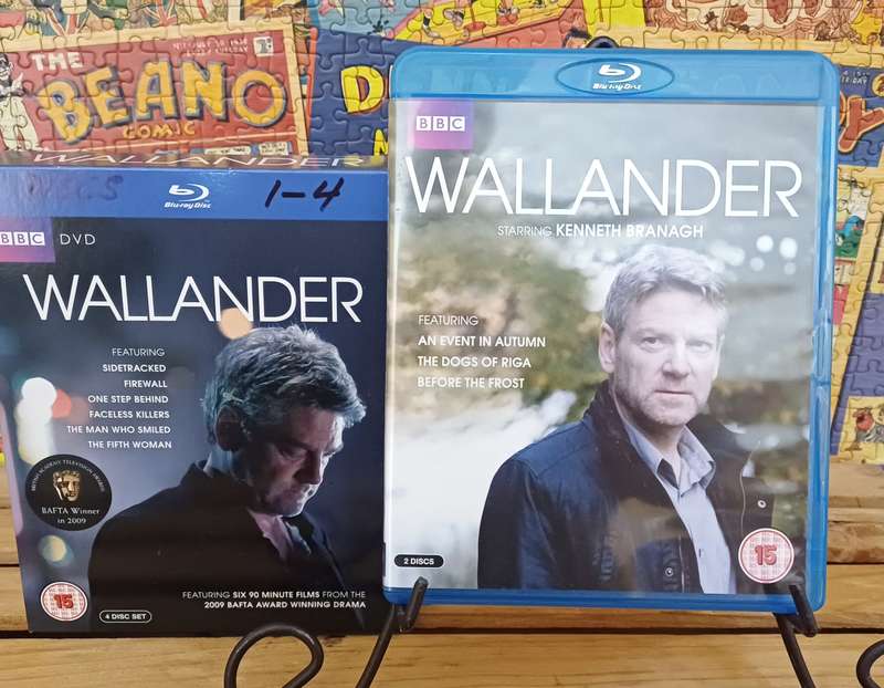Wallander 1 + 2 and 3 (Blu ray)
