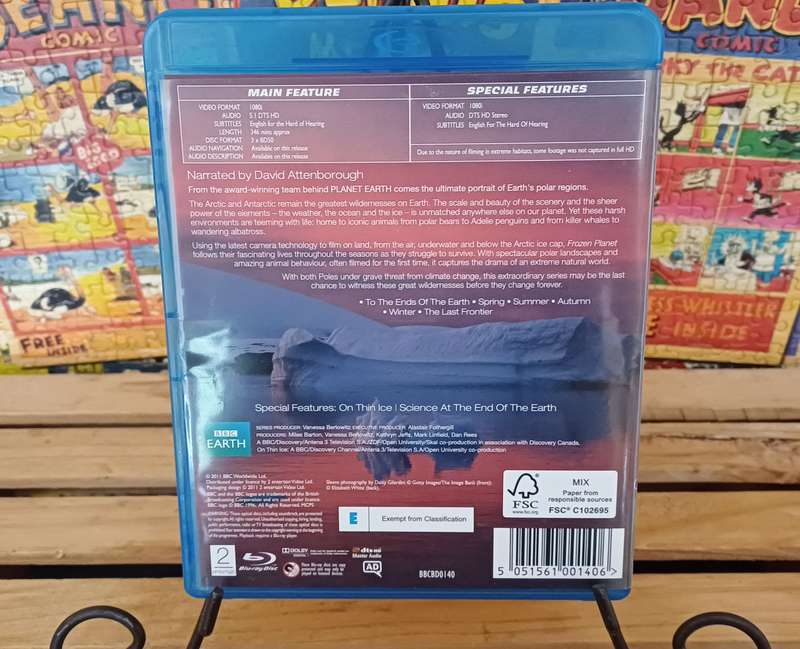 Frozen Planet - The Complete Series (Blu ray)