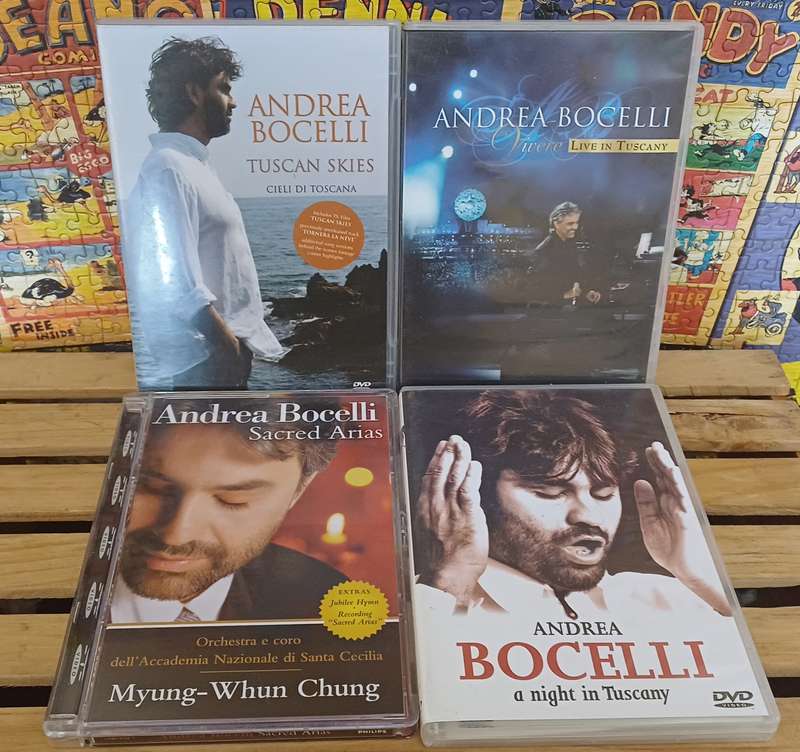 Andre Rieu & Andrea Bocelli Music DVDs
