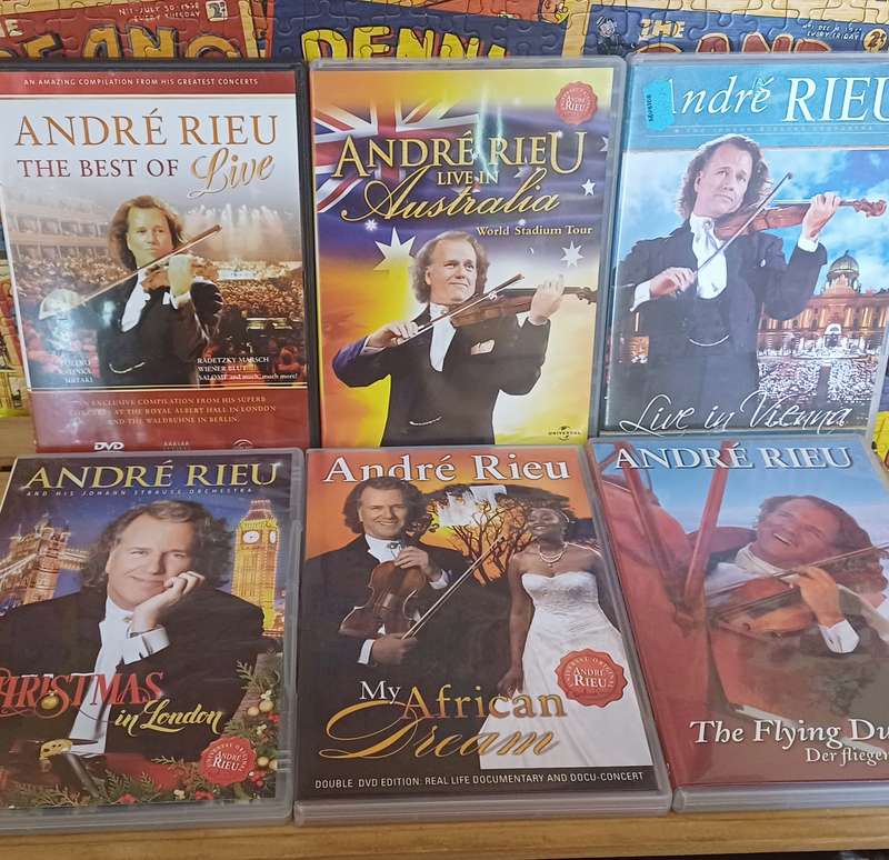 Andre Rieu & Andrea Bocelli Music DVDs