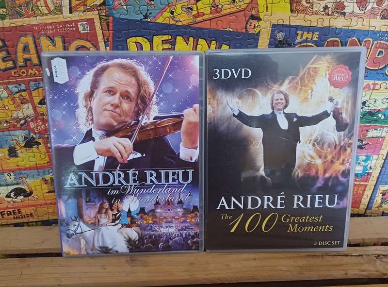 Andre Rieu & Andrea Bocelli Music DVDs