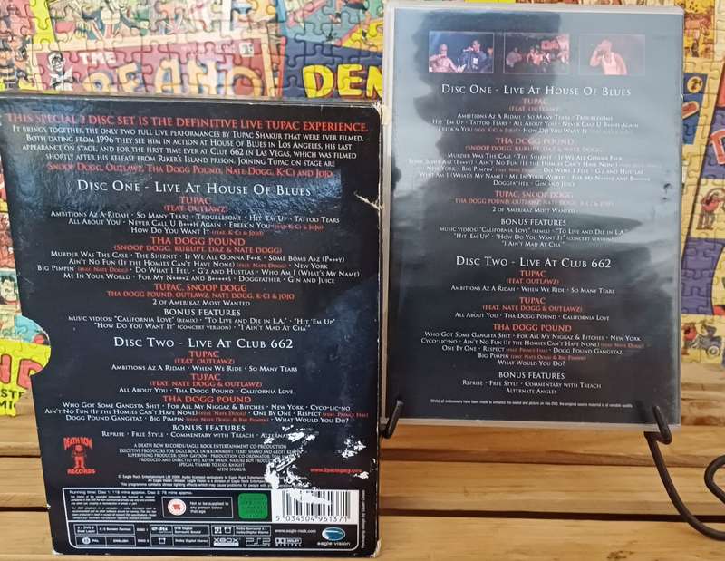 Tupac The Complete Live Performances (2 Disc Special Edition)