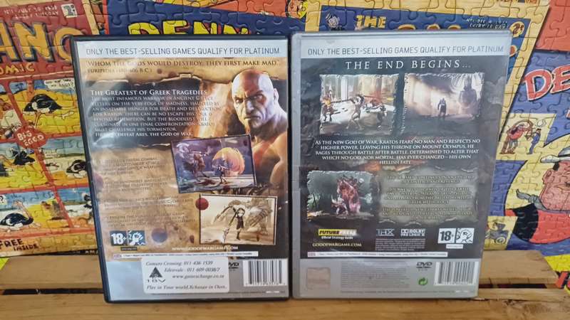 God of War I + II Bundle (Ps2)