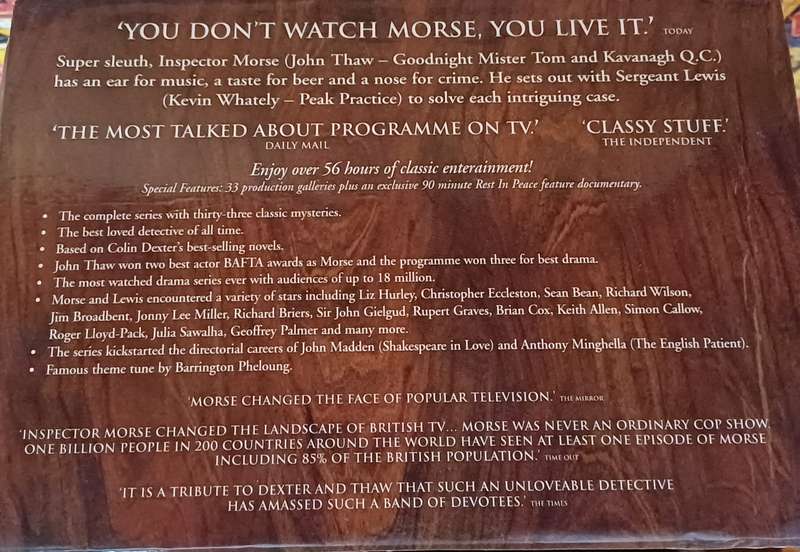 Inspector Morse Collector's Edition - The Complete Case Files 33 episodes