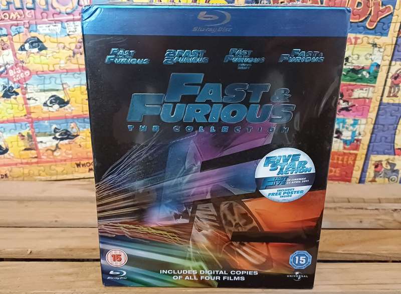 Fast & Furious - The Collection (Blu ray/Sealed)