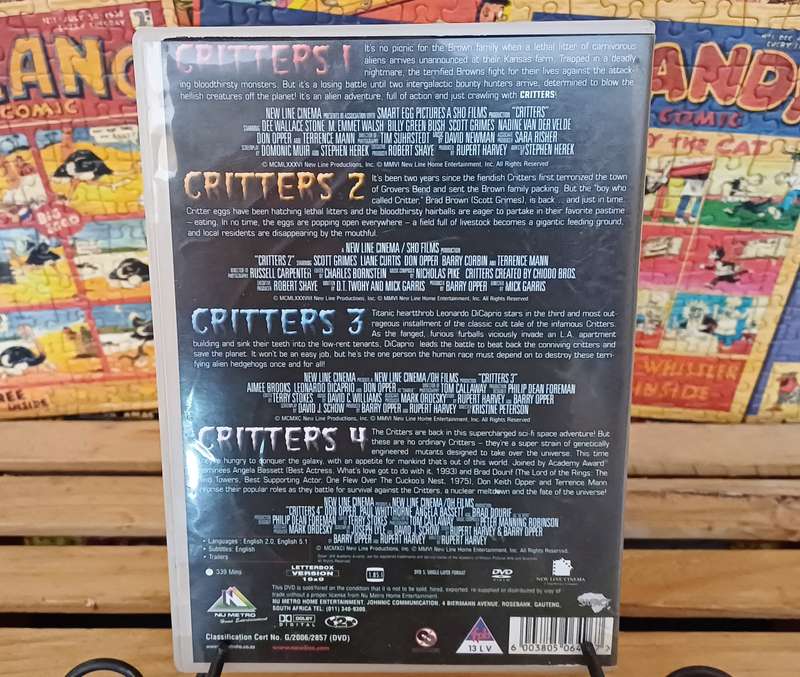 Critters 1-4 DVD Boxset