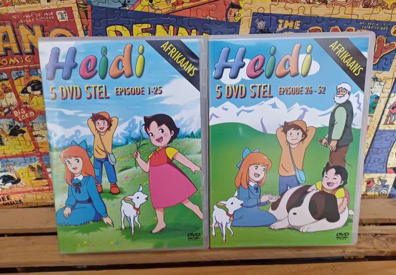 Heidi - Die Volledige Reeks 10 DVD Stel - Episode 1-52