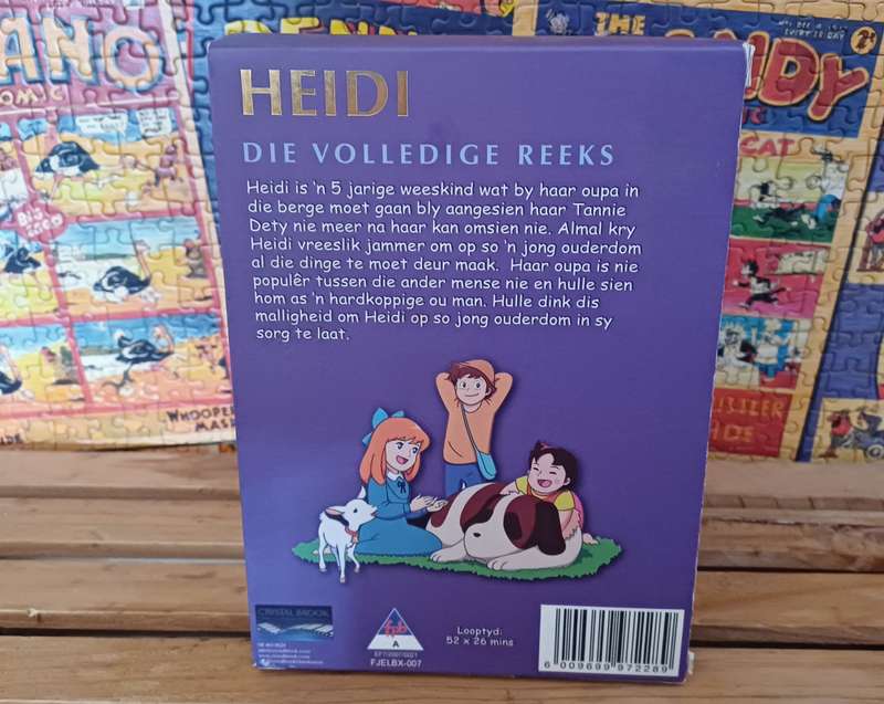 Heidi - Die Volledige Reeks 10 DVD Stel - Episode 1-52