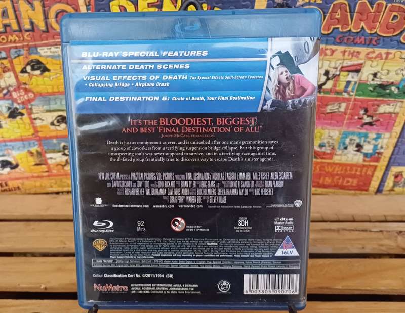 Final Destination 5 (Blu ray)