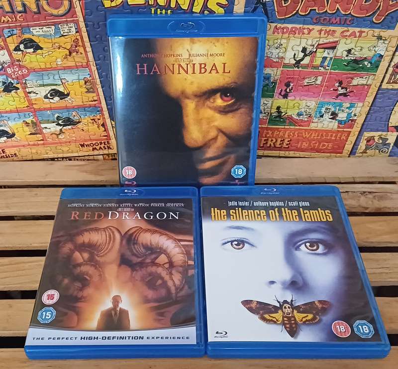 The Hannibal Lecter Trilogy (Blu ray)