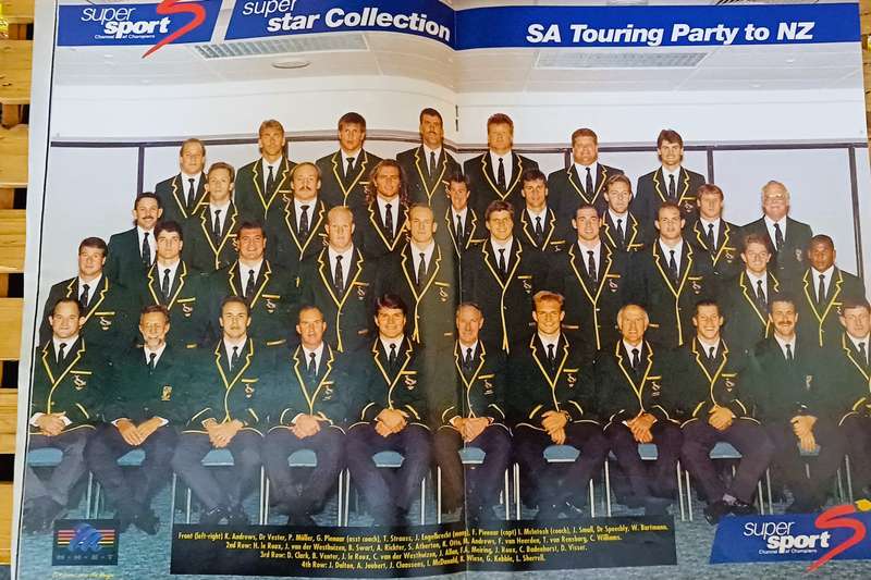Rugby 15 Boks VS All Blacks Magazine 1994