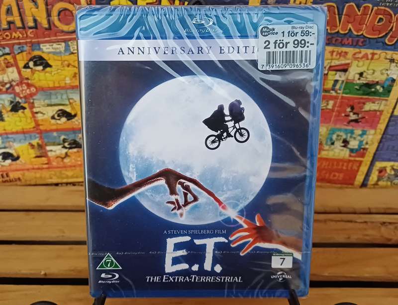 E.T. The Extra-Terrestrial - Anniversary Edition (Blu ray/Sealed)