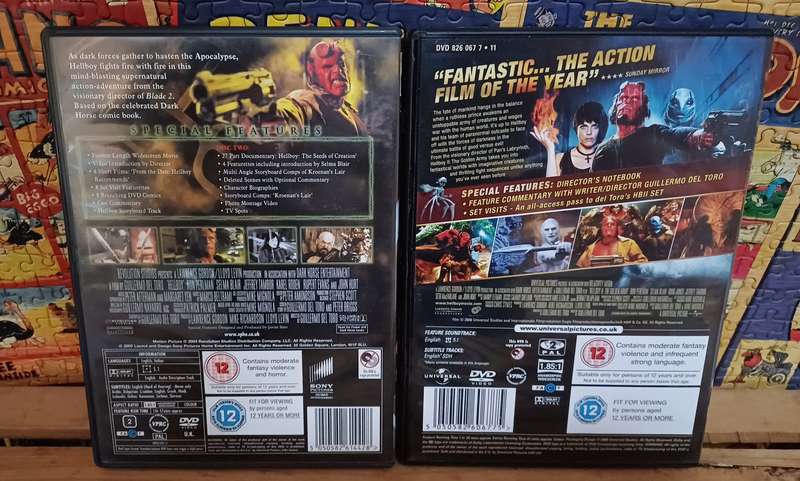 Hellboy & Hellboy: The Golden Army (DVD)