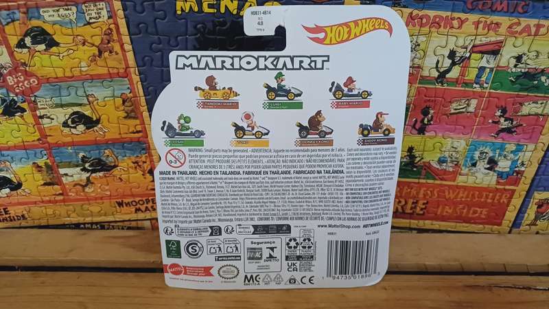 Mario Kart Hotwheels - Tanooki Mario