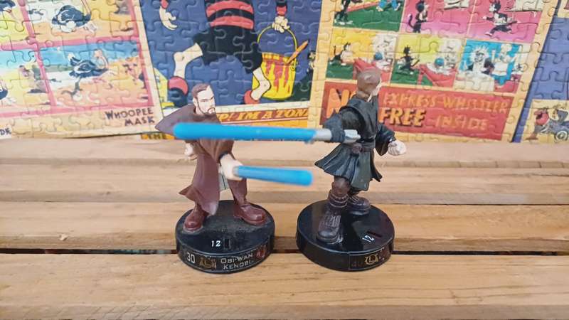 Bundle of 2005 Star Wars Attacktix Figurines