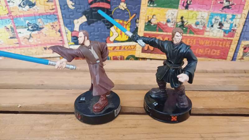 Bundle of 2005 Star Wars Attacktix Figurines