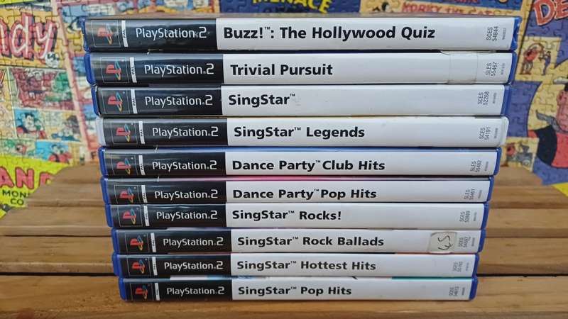 Ps2 Games Bundle (x10)