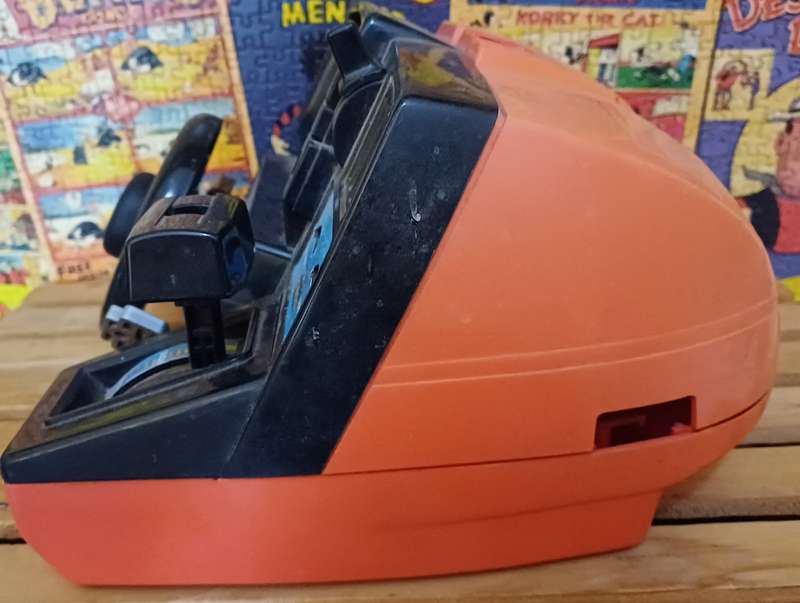 Vintage 1985 Fun to Drive Dashboard Racing Game Red Corvette (Not Tested)