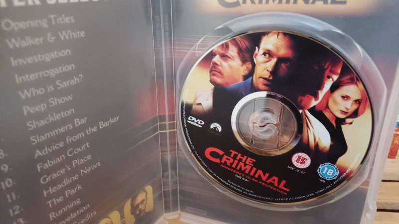 The Criminal: Innocence is no protection (DVD)
