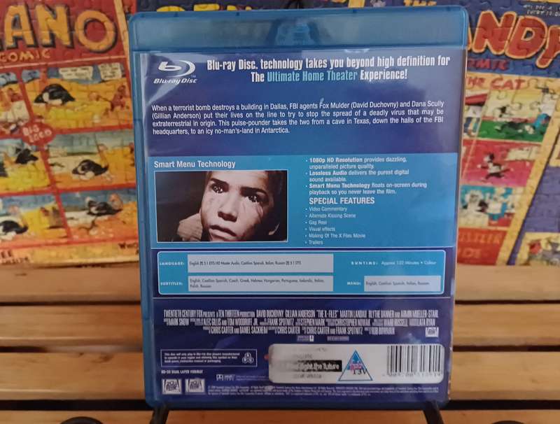 The X-Files: Fight The Future (Blu ray)