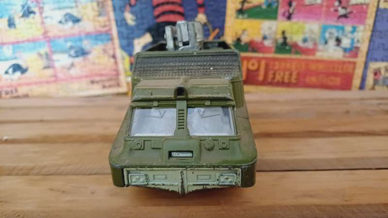 Vintage Die Cast Dinky Toys Shado 2 Military Truck