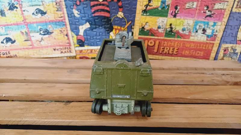 Vintage Die Cast Dinky Toys Shado 2 Military Truck