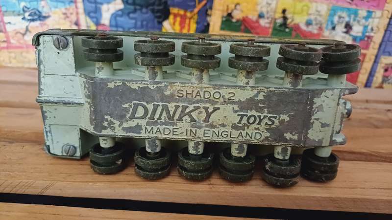 Vintage Die Cast Dinky Toys Shado 2 Military Truck