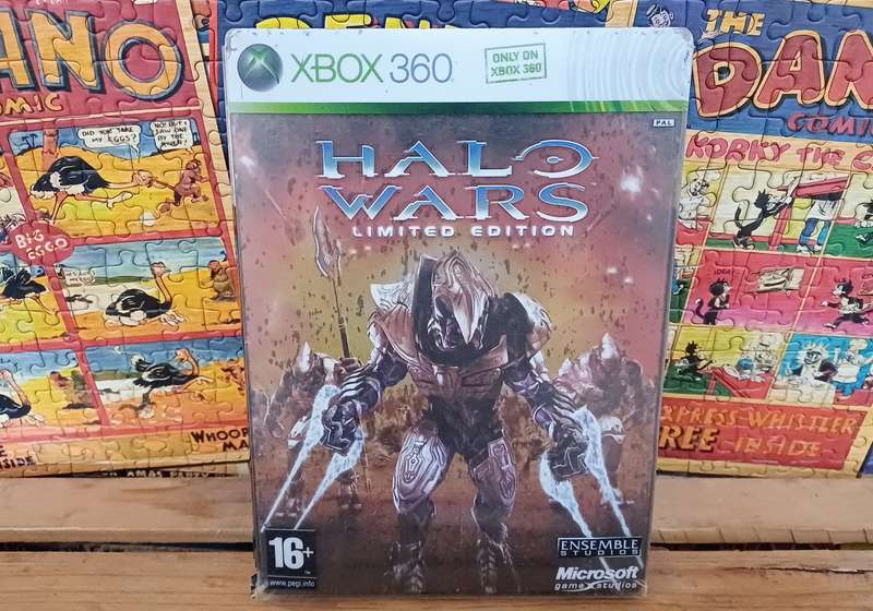 Halo Wars Limited Edition PAL Xbox 360 Steelbook Collector's