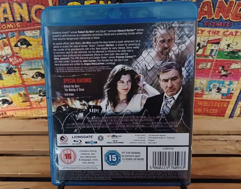Stone (Blu ray)
