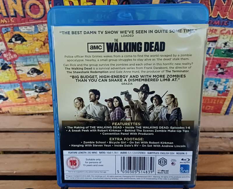 The Walking Dead - Season 1 (Blu ray)