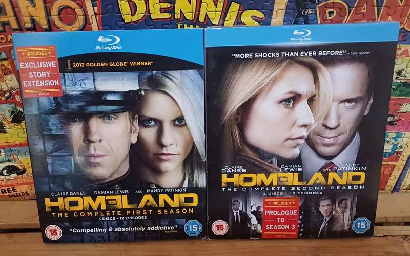 Homeland - The Complete First & Second Series (Blu ray)