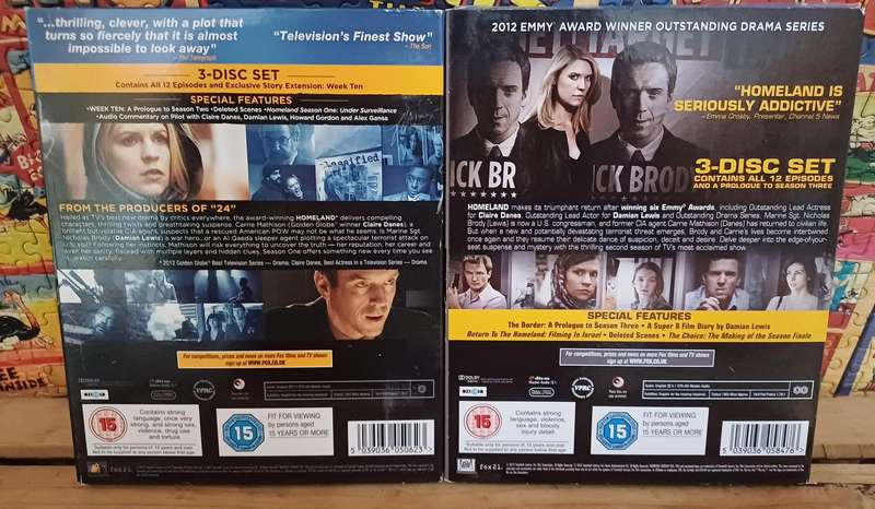 Homeland - The Complete First & Second Series (Blu ray)