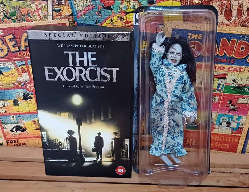 The Exorcist - Special Edition (VHS/Sealed) & Regan from The Exorcist Action Figure