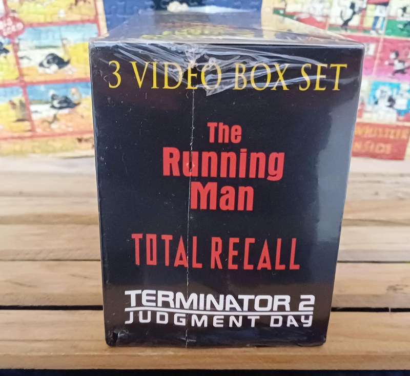 Arnold Schwarzenegger - 3 Video Box Set (VHS)