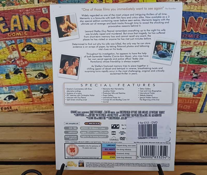 Memento (3 Disc DVD)