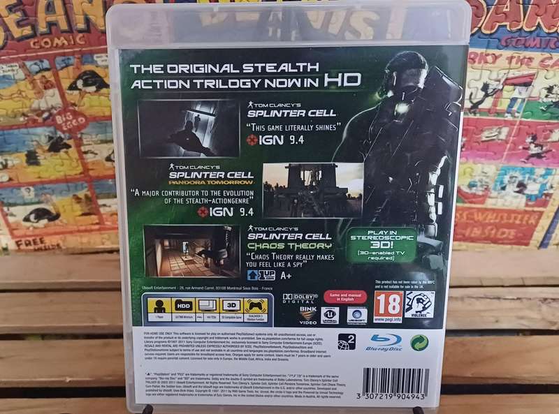 Splinter Cell Trilogy (Ps3)
