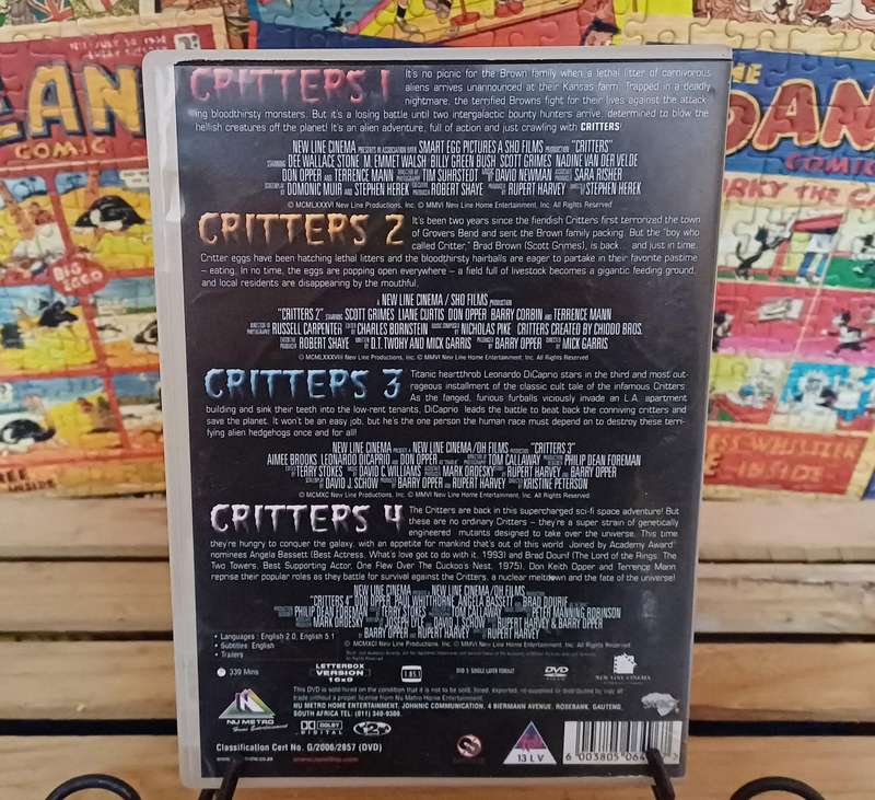 Critters 1-4 DVD Boxset