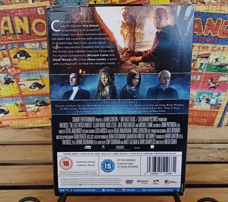 The Last Witch Hunter (DVD/Sealed)