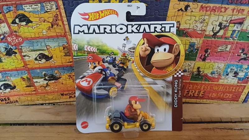 Mario Kart Hotwheels - Diddy Kong