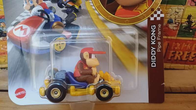 Mario Kart Hotwheels - Diddy Kong