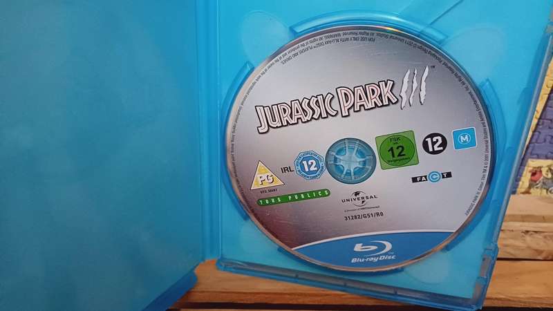 Jurassic Park III (Blu ray)