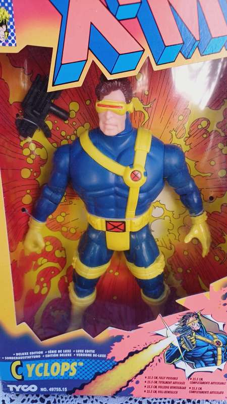 Vintage 1993 Marvel Comics Toyco X-Men Action Figurines