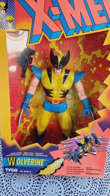 Vintage 1993 Marvel Comics Toyco X-Men Action Figurines