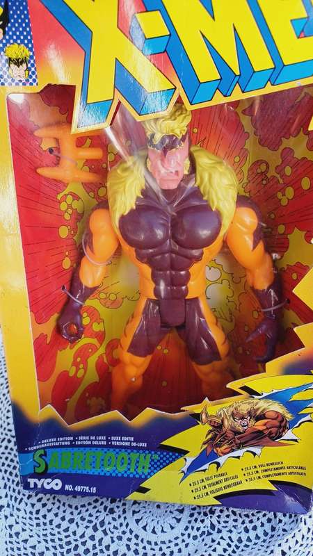 Vintage 1993 Marvel Comics Toyco X-Men Action Figurines