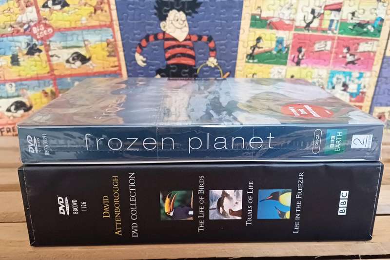David Attenborough DVD Collection & Frozen Planet The Complete Series