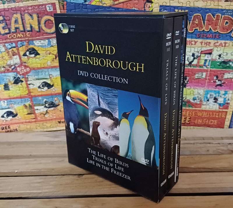 David Attenborough DVD Collection & Frozen Planet The Complete Series