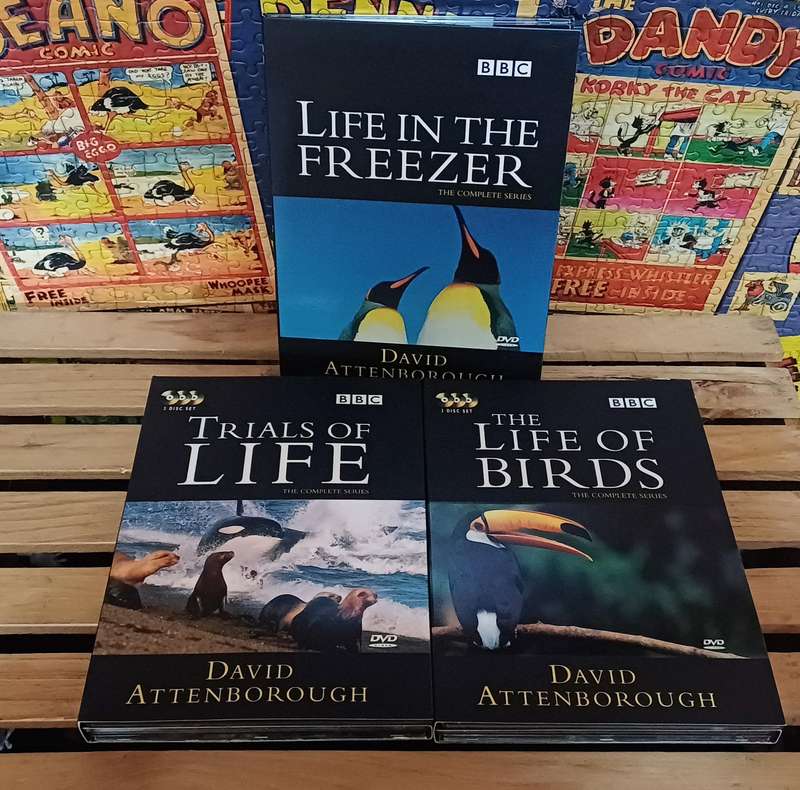 David Attenborough DVD Collection & Frozen Planet The Complete Series
