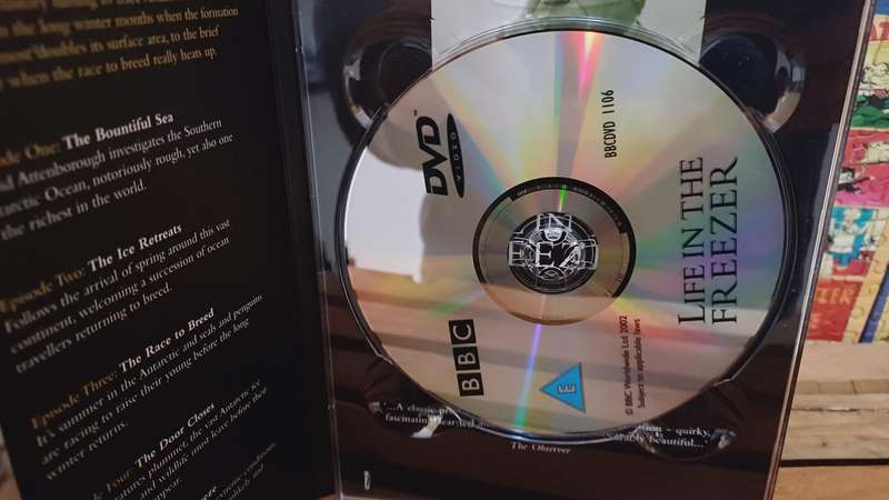 David Attenborough DVD Collection & Frozen Planet The Complete Series